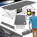 Veldbed - 1 Persoons - Kampeerbed - Stretcher - Grijs - Kess, Huis en Inrichting, Verzenden, Nieuw
