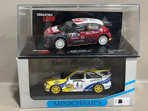 Minichamps & Altaya 1:43 - Modelauto - Lot of 2 x Rally: -, Hobby en Vrije tijd, Modelauto's | 1:5 tot 1:12