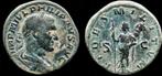 244-249ad Roman Philip I Ae sestertius Fides standing lef..., Postzegels en Munten, Munten en Bankbiljetten | Verzamelingen, Verzenden