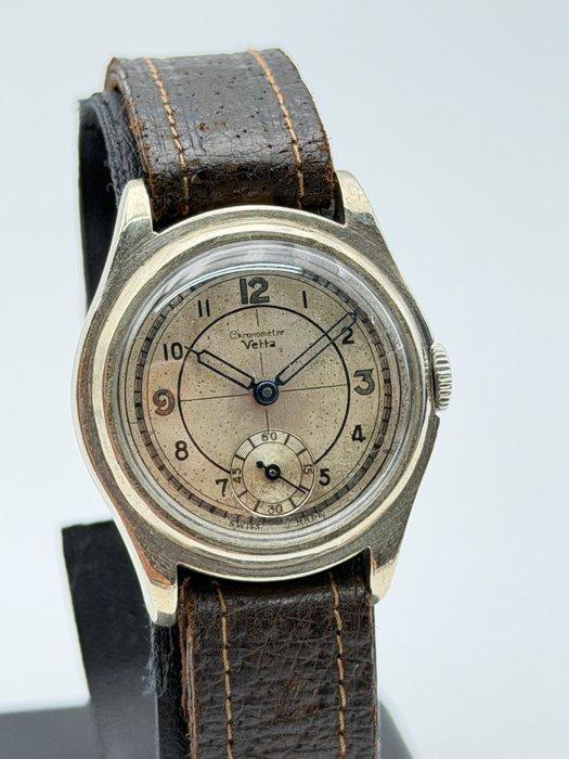 Wyler Vetta - chronometre military calatrava - Zonder, Handtassen en Accessoires, Horloges | Heren