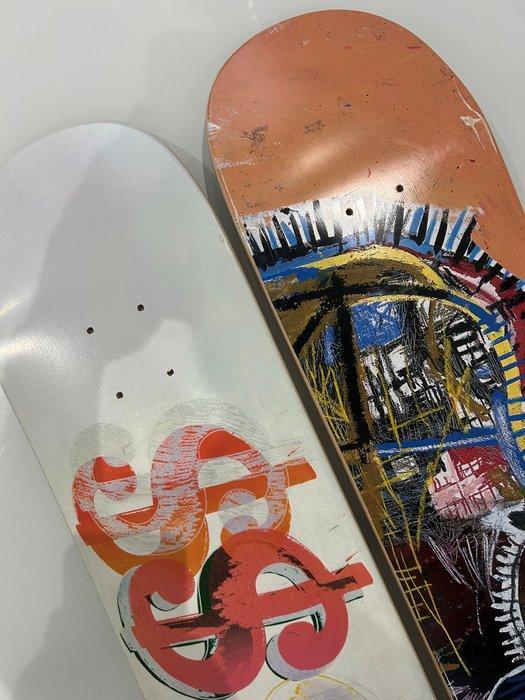 Andy Warhol x Jean-Michel Basquiat - Dollar Sign & Skull, Antiek en Kunst, Antiek | Overige Antiek