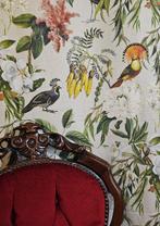 TESSUTO Boheemse stijl met Upupa e gru cenerine - 300x280cm