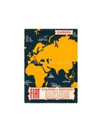 1969 FIAT SERVICE STATIONS EUROPA HANDBOEK, Ophalen of Verzenden