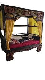 Bed - Hout - China - Qing dynasty (Manchu China) (1692-1911)
