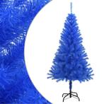 vidaXL Kunstkerstboom met standaard 150 cm PVC blauw, Verzenden, Nieuw