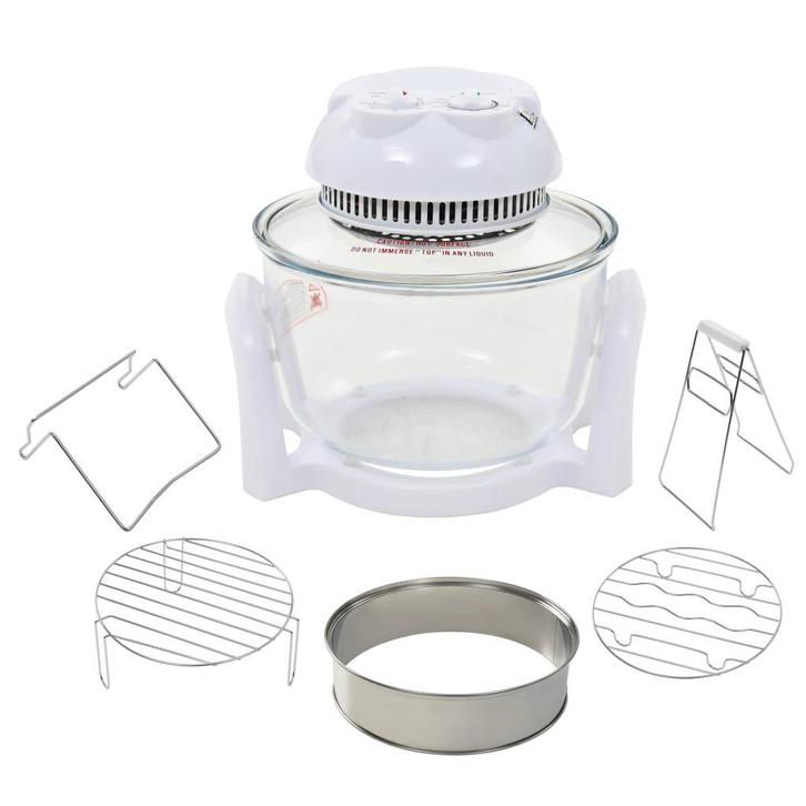 Heteluchtoven 800W | Uitbreidingsring | OP = OP, Elektronische apparatuur, Fornuizen, Energieklasse A of zuiniger, Nieuw, Halogeen