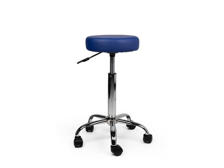 Tabouret Blauw - Standaard Zithoogte, Huis en Inrichting, Krukjes, Nieuw, In hoogte verstelbaar