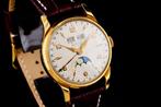 Zodiac - Vintage Triple Date Moonphase Manual Cal 1100 -, Handtassen en Accessoires, Nieuw