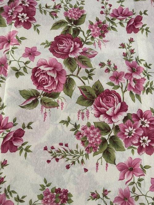 San Lucio sanderson bohemien style fabric floreal - Textile, Antiquités & Art, Tapis & Textile