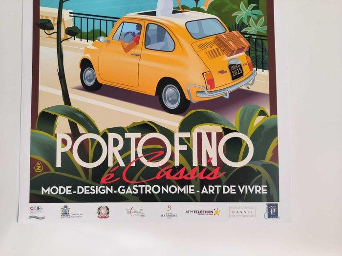 Monsieur Z - Portofino e Cassis - freedom in a fiat 500, Antiek en Kunst, Kunst | Tekeningen en Fotografie
