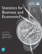 Statistics for Business and Economics, Global Edition, Boeken, Verzenden, Zo goed als nieuw, Paul Newbold