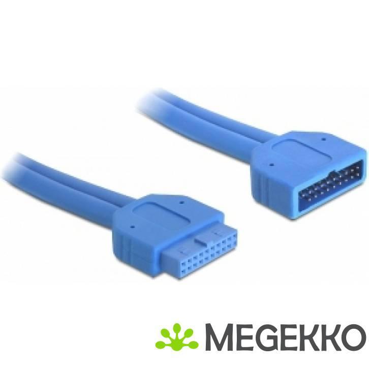 Delock 82943 Verlengkabel USB 3.0 pin header male naar, Computers en Software, Overige Computers en Software, Nieuw, Verzenden