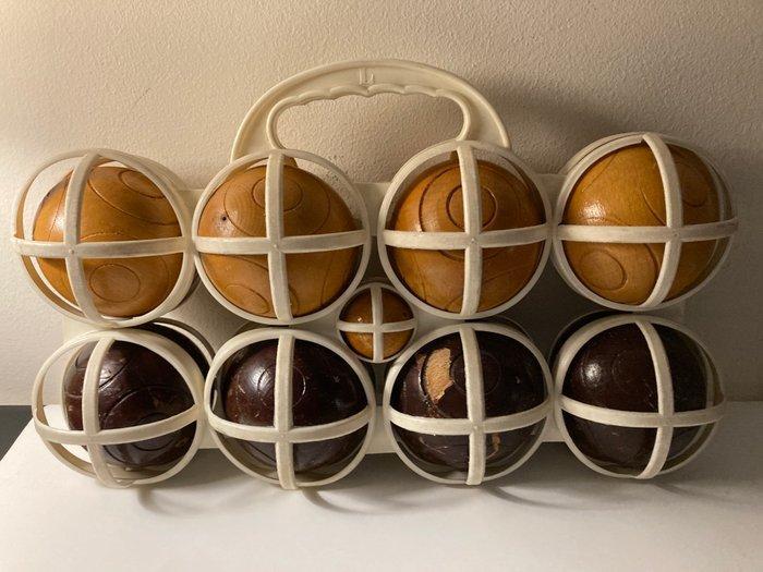 Petanque - Speelgoed Jeu de boules set, Antiek en Kunst, Antiek | Speelgoed