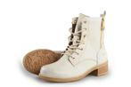 Mustang Veterboots in maat 38 Beige | 10% extra korting, Vêtements | Femmes, Chaussures, Overige typen, Verzenden