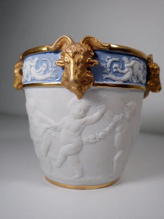 Mok - Biscuit porselein, Antiek en Kunst, Antiek | Glaswerk en Kristal