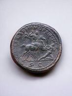 Romeinse Rijk. Trajan (98-117 n.Chr.). Sestertius Roma,, Postzegels en Munten