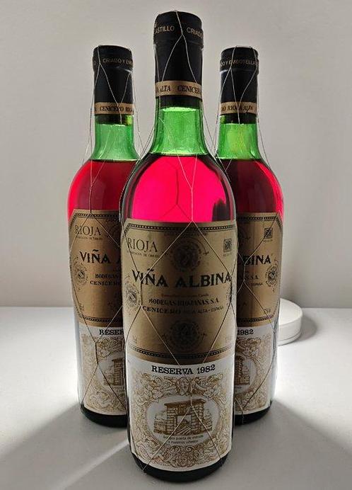 1982 Bodegas Riojanas, Viña Albina Millennium Edition -, Verzamelen, Wijnen