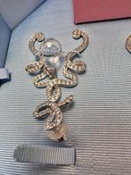 Swarovski - sculptuur, Schmuck Set : Earrings + Ring - 1 cm