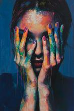 Eric Lespinasse - #3 - Hidden Behind - XXL, Antiek en Kunst, Kunst | Schilderijen | Modern