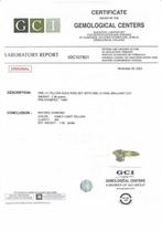 Zonder minimumprijs - Ring - 14 karaat Geel goud - 1.00ct.