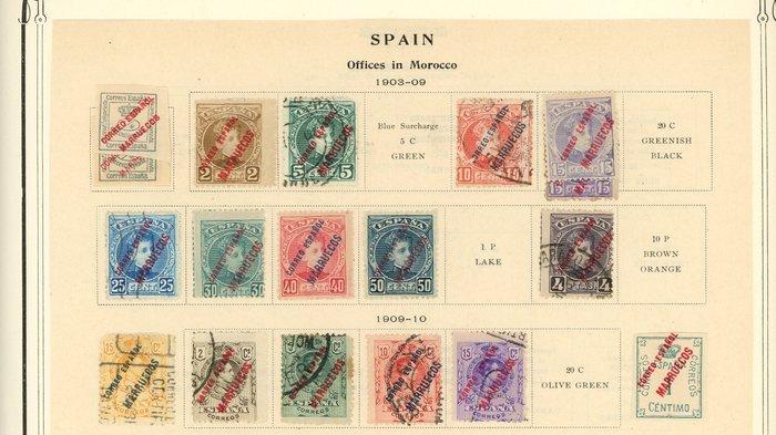 Spanje en koloniën 1903 - Spanje/Kantoren in Marokko, een, Postzegels en Munten, Postzegels | Amerika