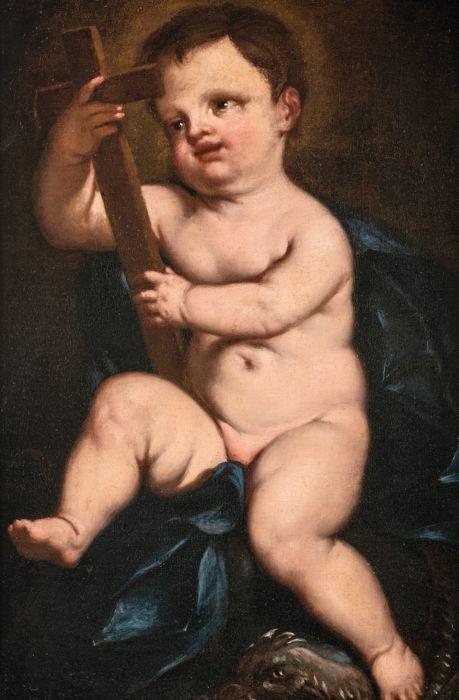 Antonio Bellucci (1654–1726) - Jesuskind, Antiek en Kunst, Kunst | Schilderijen | Klassiek