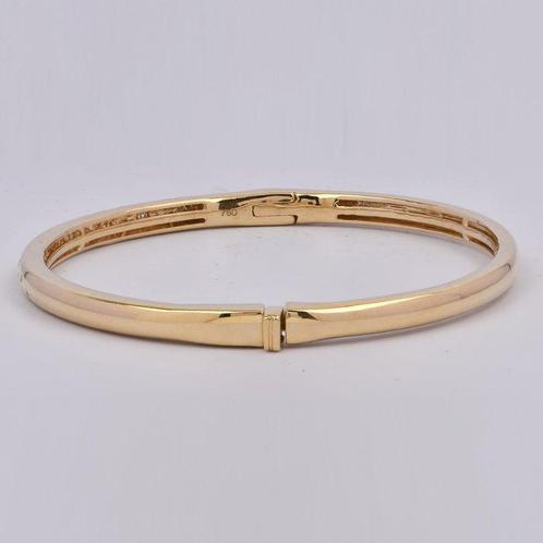 Armband - 18 karaat Geel goud - 0.18ct. tw. Diamant, Handtassen en Accessoires, Antieke sieraden