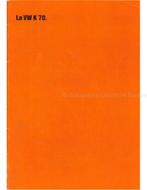 1971 VOLKSWAGEN K70 BROCHURE FRANS, Ophalen of Verzenden, Nieuw