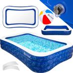 KESSER® Opblaasbaar zwembad - 305x183x56cm - 1180L - Blauw, Verzenden, Nieuw