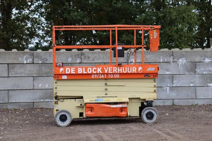 Veiling: Schaarlift JLG 2646ES Elektrisch 9.92m 2017, Zakelijke goederen, Machines en Bouw | Liften, Steigers en Ladders, Ophalen