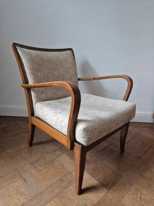 Knoll Antimott - Fauteuil - Hout, Antiek en Kunst, Antiek | Meubels | Stoelen en Sofa's