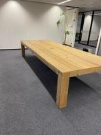 Tweedehands complete tuinset van steigerhout, tafel met, Gebruikt, Hout