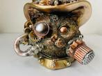 signed S.BURU-CAT ALICE IN WONDERLAND - Accessoire pour, Antiek en Kunst