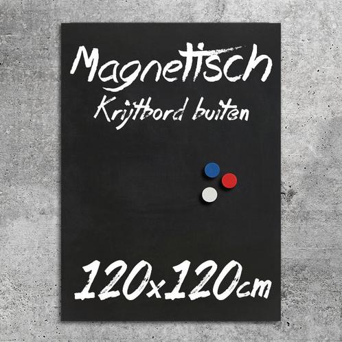 Krijtbord Buiten Magnetisch 120x120 cm, Huis en Inrichting, Woonaccessoires | Lijsten, Verzenden