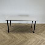 Gispen verstelbaar bureau / tafel 160x80 cm, grijs - zwart, Maison & Meubles, Bureaux, Bureau