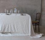 Puro LINO 100% fibre nobile Blanc Naturel Pas de repassage -