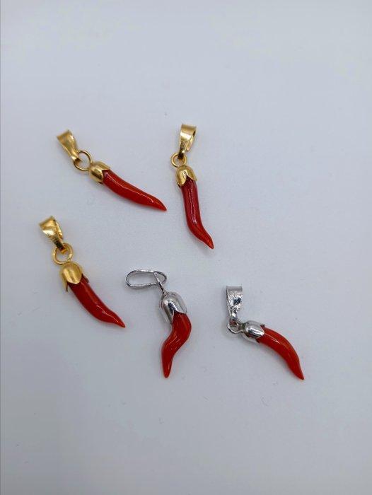 Bloedkoraal Koraal - Corallium rubrum (Zonder Minimumprijs), Antiek en Kunst, Curiosa en Brocante