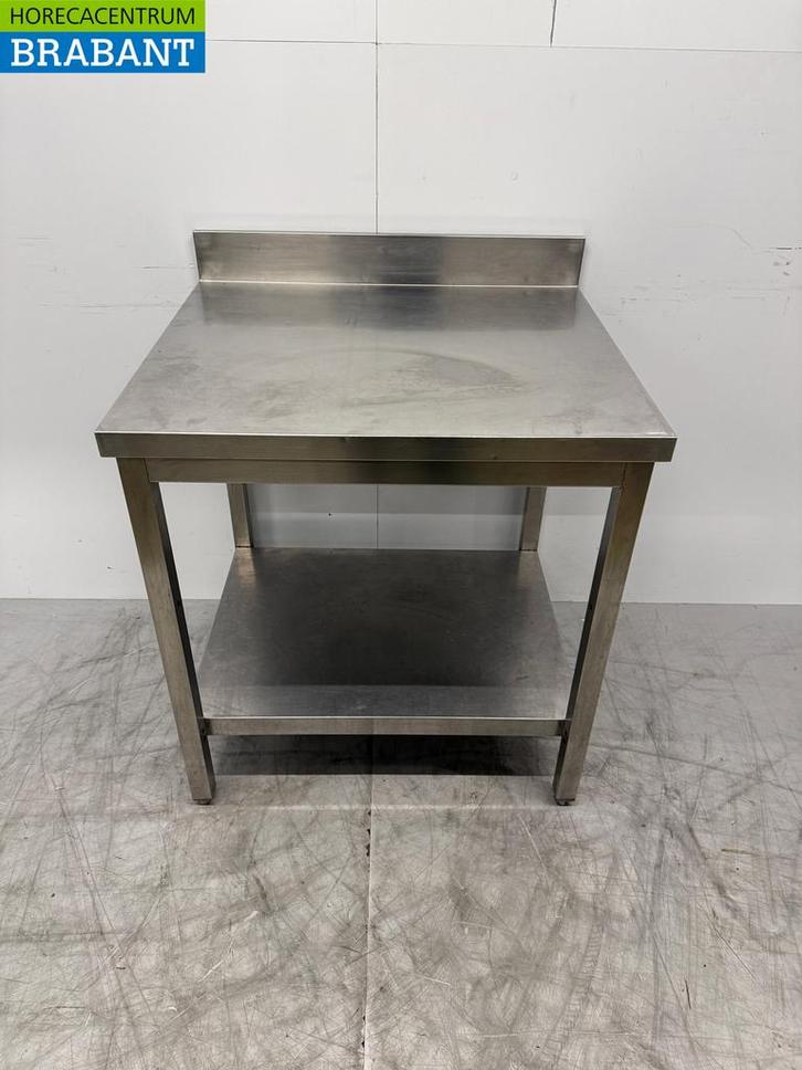 Table de travail en acier inoxydable avec étagère 80 x 70 x, Articles professionnels, Horeca | Autre, Envoi