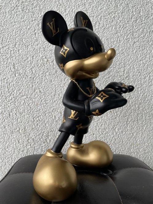 J.Reinhardt - Custom Louis Vuitton - „Mickey“ Black & Gold, Antiek en Kunst, Kunst | Schilderijen | Modern