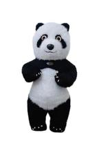 KIMU® Groot Opblaas Kostuum Panda 3 Meter Opblaasbaar Pak Zw, Ophalen of Verzenden, Nieuw