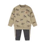 Dirkje - Boys Basketball Sweater en Broek Dusty Green, Enfants & Bébés, Vêtements de bébé | Taille 62, Ophalen of Verzenden