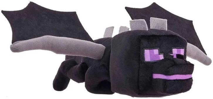 Mattel Minecraft Pluche 20CM-Ender Dragon (Diversen) NIEUW, Kinderen en Baby's, Speelgoed | Knuffels en Pluche, Ophalen of Verzenden