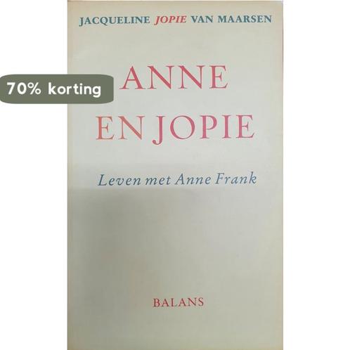 Anne en Jopie 9789050181105 Maarsen, Boeken, Geschiedenis | Wereld, Gelezen, Verzenden