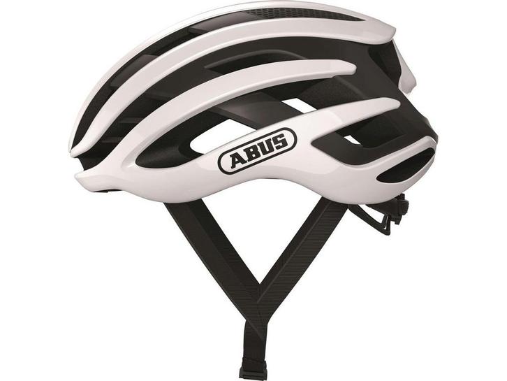 Abus AirBreaker - Fietshelm - M (52 - 58 cm) - Polar White, Fietsen en Brommers, Fietsaccessoires | Fietsstoeltjes, Zo goed als nieuw