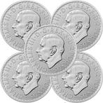 Verenigd Koninkrijk. 2 Pounds 2025 Britannia 5 x 1 oz