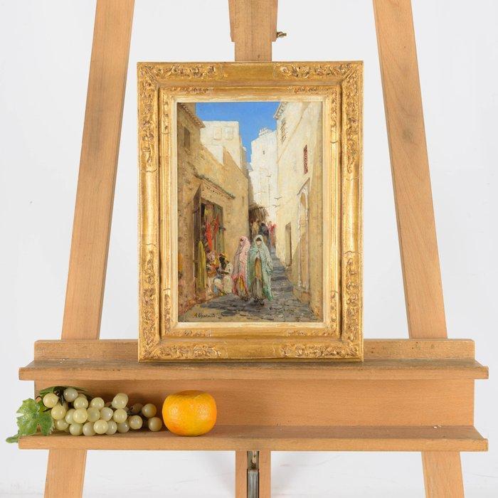 Marc Alfred Chataud (1833-1908) - Kasba van Algiers, Antiek en Kunst, Kunst | Schilderijen | Klassiek