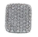 Bague - 18 carats Or blanc Diamant (Naturelle), Bijoux, Sacs & Beauté, Bagues