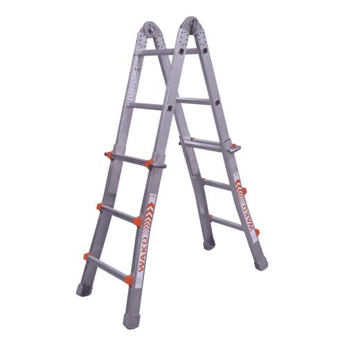 Multifunctionele ladder Wakü 4x3, Doe-het-zelf en Bouw, Ladders en Trappen, Nieuw, Verzenden