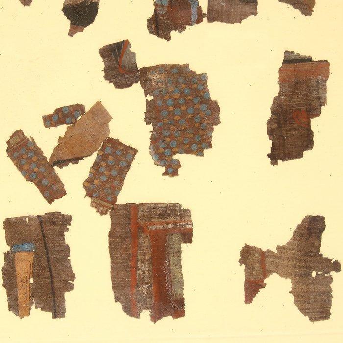 Oude Egypte, Nieuwe rijk Papyrus Dertig-acht fragmenten, Antiek en Kunst, Antiek | Overige Antiek