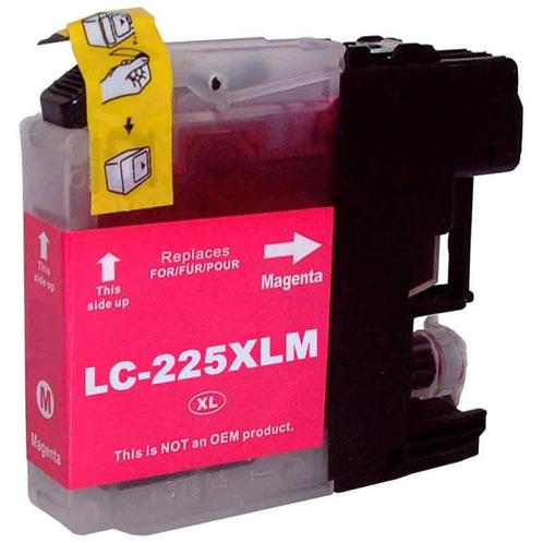 Huis-Merk  BROTHER LC-225 XL Magenta 15ml + Chip 247Print, Computers en Software, Printerbenodigdheden, Nieuw, Verzenden